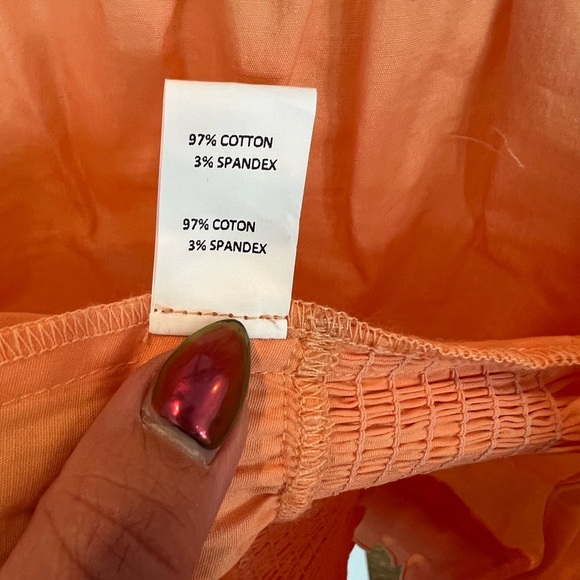 Ramy Brook Size XXS Charlie Pleated Halter Top In Peach NWT - Picture 7 of 9